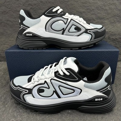 Dior B30 Men's CD Logo Chunky Sneakers   Breathable Retro Casual Running Shoes 