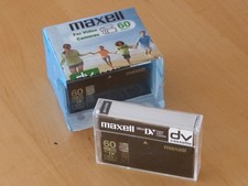 FOUR Maxell DVM-60 60min.Sp /120min LP DVC minidv mini dv video cassette