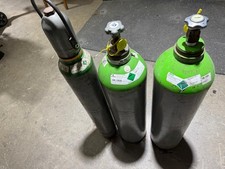 10L + 20L Gasflasche  leer Schwei&szlig;gas Schutzgasflasche Argon