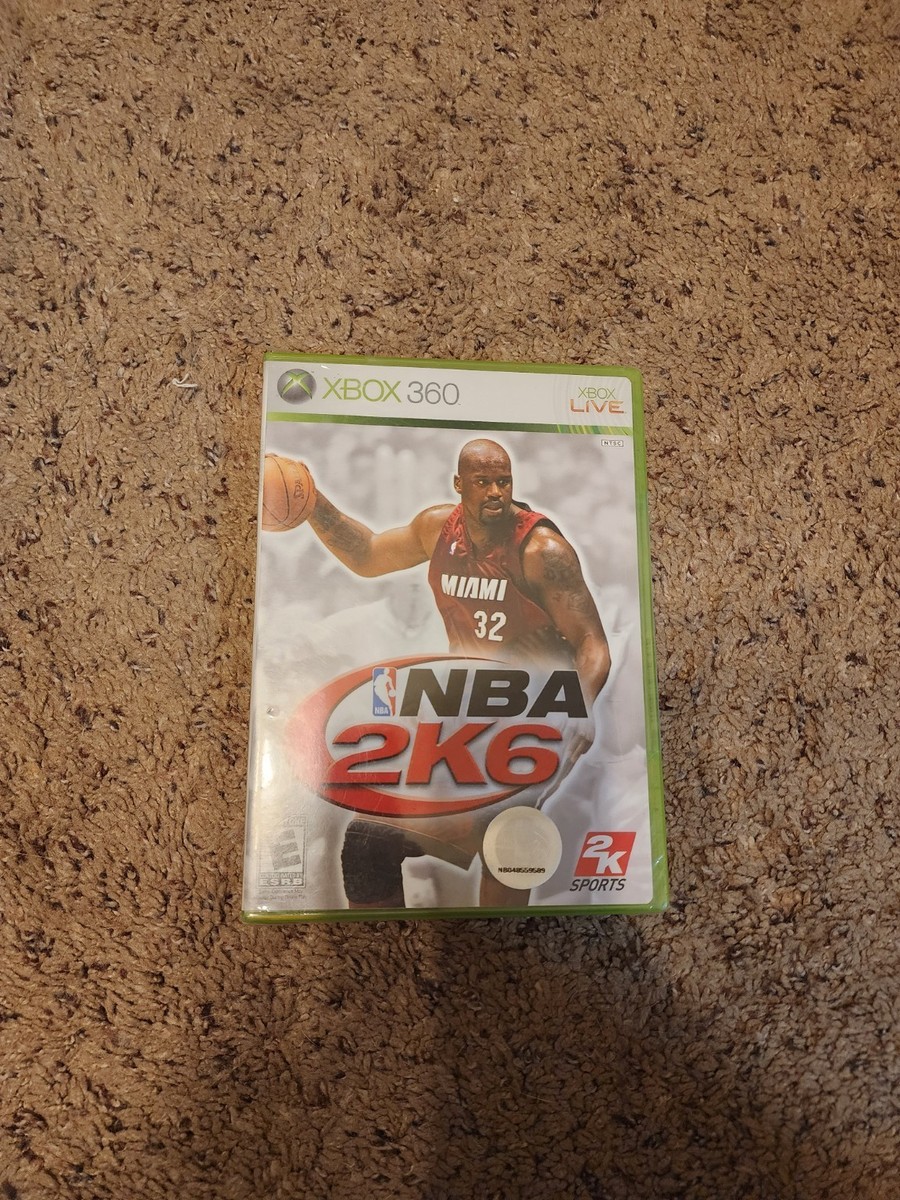 NBA 2K6 (Microsoft Xbox 360, 2005) – New & Factory Sealed
