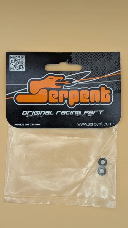 Serpent 401667 Pistón Amortiguador Blanco 4X (2) SER401667 Foto 2 de 2