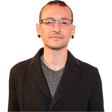 Chester Bennington (Coat) Half Body Buddy Cutout