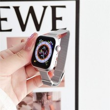 Slim Milanese Loop Mesh Band 40/41/45/49mm For Apple Watch 9 8 7 6 5 SE Ultra 2