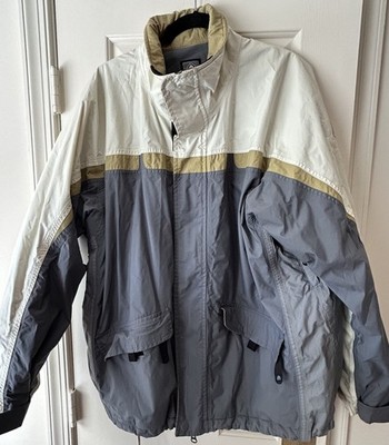 Vintage 90s Nike ACG Storm Fit Grey conditions gear outer layer Jacket L READ