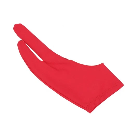  2 pezzi guanto per pittura a due dita guanto anti-incrostazione per disegno