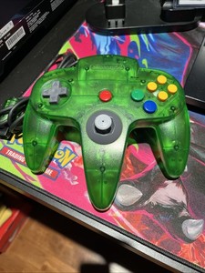 Funtastic Jungle Green Controller Nintendo 64 N64 Authentic OEM