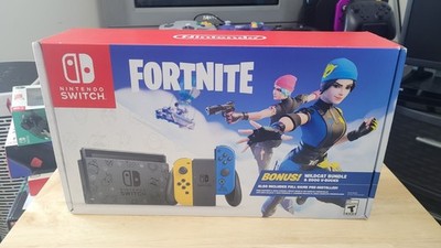 Nintendo Switch HAC-001(-01) Fortnite Wildcat Console Bundle - **No Code**