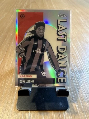 Topps Chrome 2010/11 Ronaldinho AC Milan Last Dance Insert #LD-9 UCL