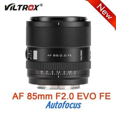 VILTROX AF 85mm F2.0 EVO FE Lens Prime Cameras Lens For Sony FE Mount Mirrorless
