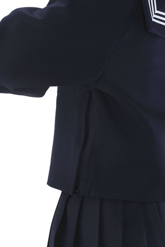 Authentic Japanese High School Girl Student Uniform Sailor Jacket for Winter - Picture 8 of 22