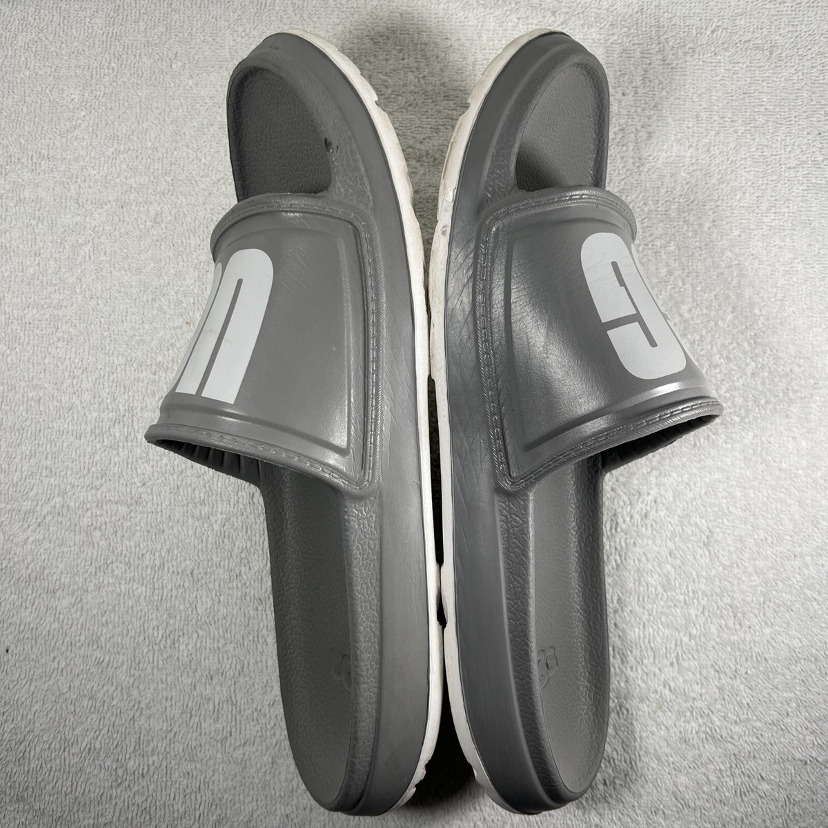 UGG Wilcox Slides Men Size 10 Gray | eBay