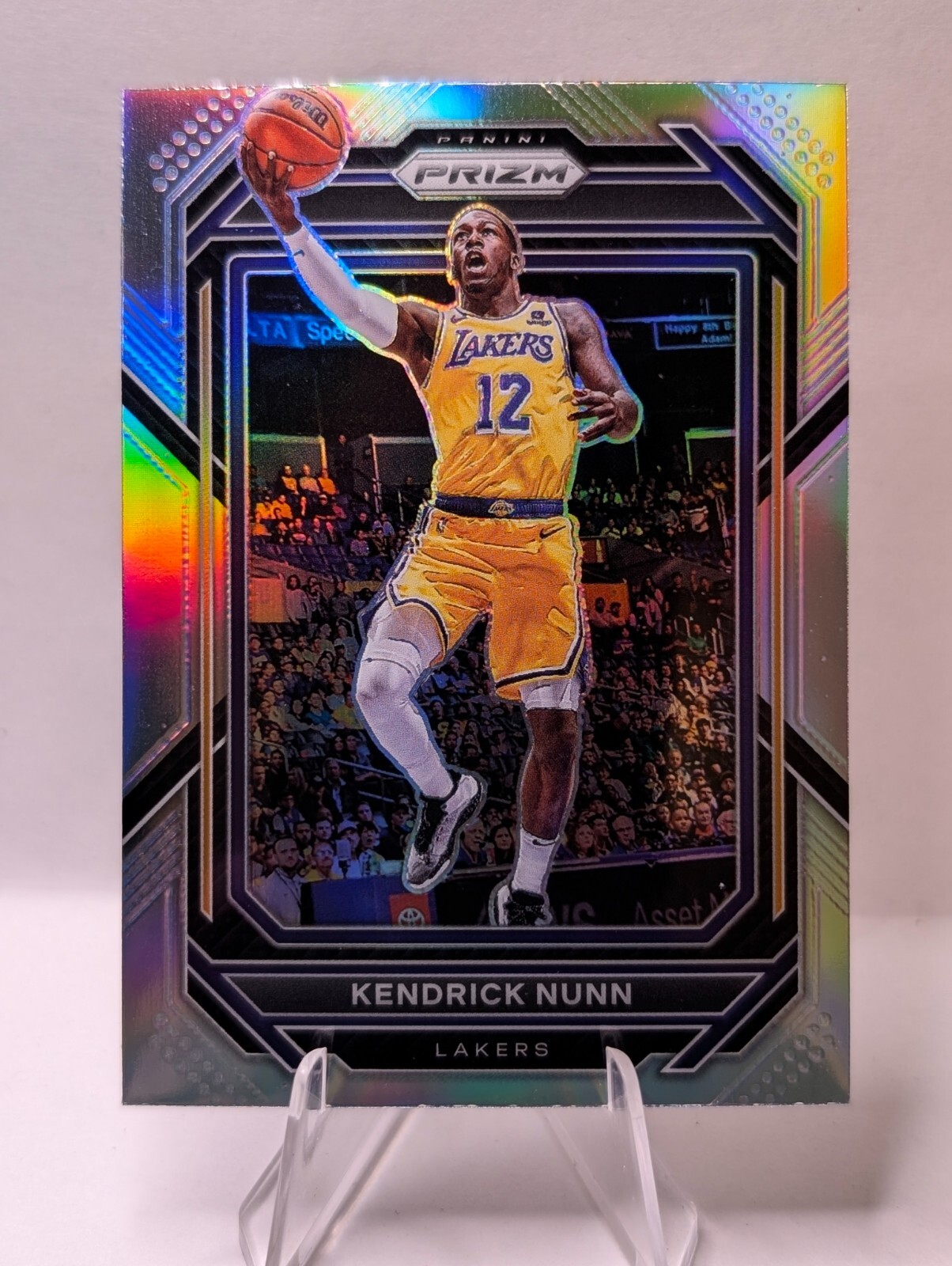 2022-23 Panini Prizm Kendrick Nunn #145 Silver Prizm Los Angeles Lakers