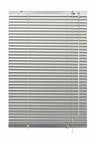 Deco Company 23-3042 Veneziane con Morsetto, Alluminio, Argento, 50 x 130 cm (S0 - Foto 1 di 1