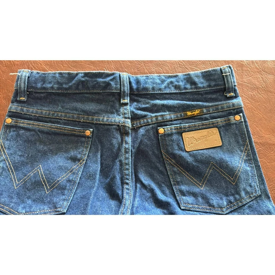Jeans Wrangler 16 Husky cintura ajustable Foto 3 de 4