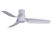 Led Deckenleuchte Mit Fernbedienung Nautica Weiß Energiespar Deckenventilator Dc