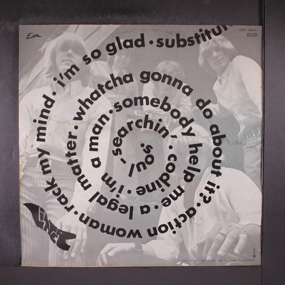 The Litter Distortions LP モノラル盤 - Distortions The 12