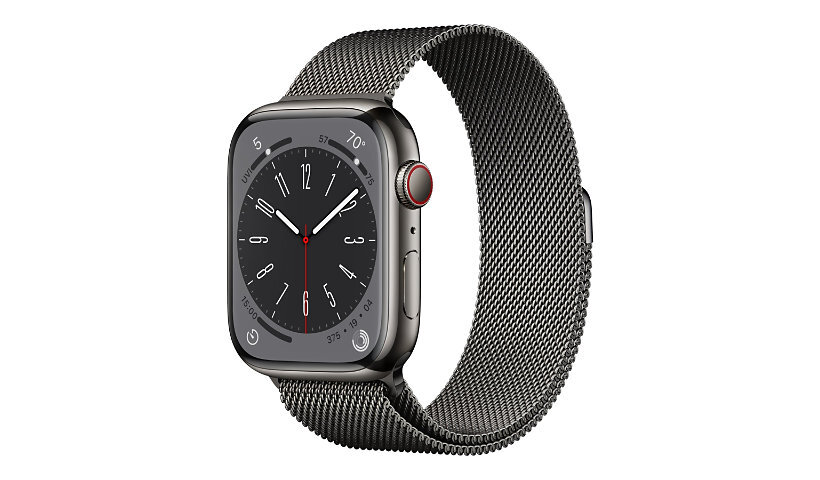超美品 Apple Watch Series8 45mm GPS+Cellular ミッドナイト
