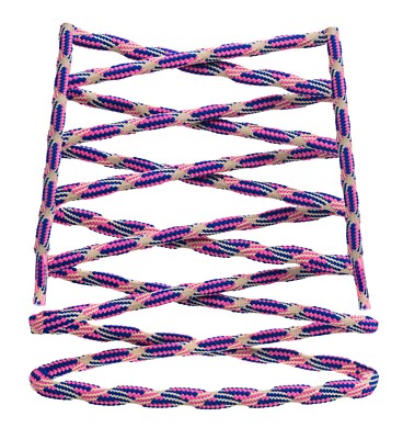 Multicolour Rope Shoe Laces For Walking Hiking Boots Cord 4mm Convex Pattern