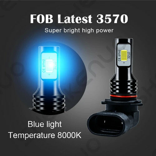 Kit combinado de bombillas LED delanteras altas y bajas para GMC K1500 K2500 Suburban 4X 8000K Foto 3 de 4