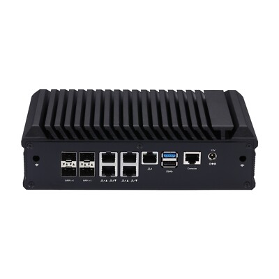 Qotom Q20300G9  4* SFP+ 10G/5*2.5G I225,C3758R  C3758 C3808 C3908 Gateway Router