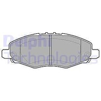 Delphi LP2059 Brake Pad Set, Disc Brake For Toyota