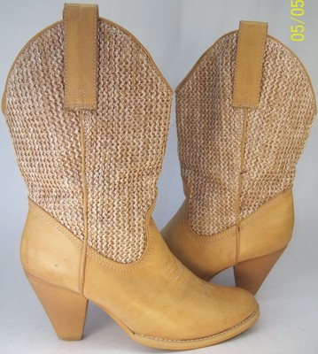 Mid-Calf Cowboy Western Boots | eBay