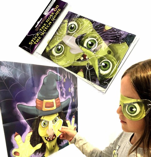 HALLOWEEN KIDS PARTY GAMES Activities Bingo Puzzle Tattoos Pin Twister Maze 🎃 - Picture 37 of 90