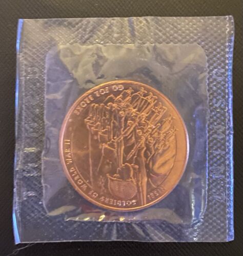 1.5” Bronze Medal - CNM11140 - 1941-46 World War II Nisei Soldiers Of War
