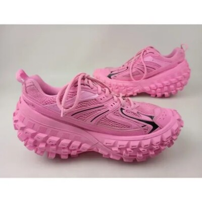 Balenciaga Defender Pink Low Top Sneakers Size 40 | eBay