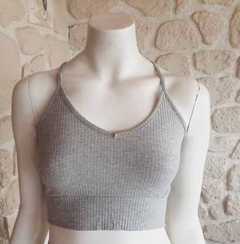 Brassière Décathlon Femme - Taille L - Noir - Polyamide/Polyester/Elasthane - NEUVE