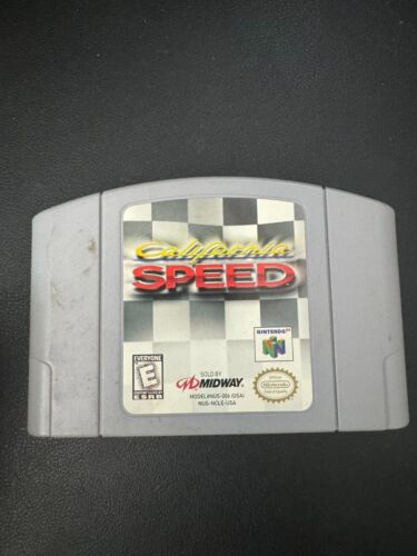 California Speed (Nintendo 64, 1999) - Picture 1 of 2