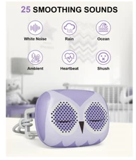 White Noise Nature Sound Machine Sleep Aid Sounds Sleeping Machine Therapy Relax