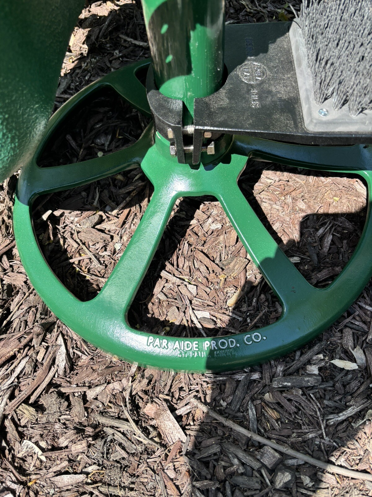 Restored Par Aide MASTER Golf Ball Washer, Stand, Shoe Brush, Garbage