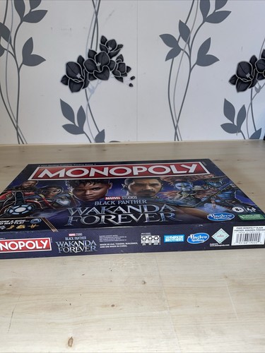 Monopoly: Marvel Studios' Black Panther: Wakanda Forever Edition - (8yrs+) ~ NEW - Picture 3 of 8