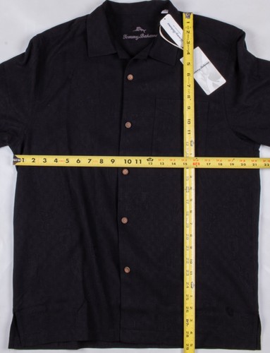 NEW Tommy Bahama "Here To Shake Things Up" Embroidered Button Up Shirt Men's MED - Picture 3 of 13