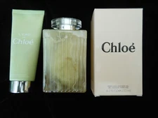 Chloe perfume shower gel & L'eau de Chloe Hand Cream Green tube Original Version
