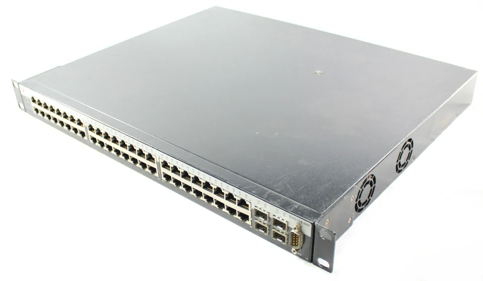 Enterasys B Series Switch 48x 1GbE POE 4x SFP 1 B3G124-48P - Image 4 of 4