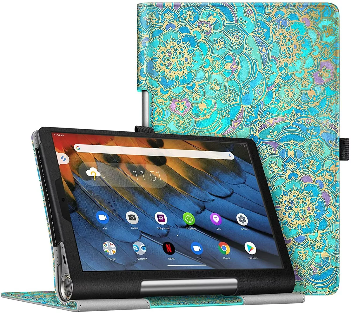 Slim Case For Lenovo Yoga Smart Tab 10.1'' (YT-X705F) Tablet Folio Smart Cover