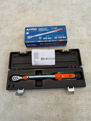 Cofan 09512092 Profi Drehmomentschlüssel 1/2'' Ratsche 20-100Nm (inkl. MwSt.)