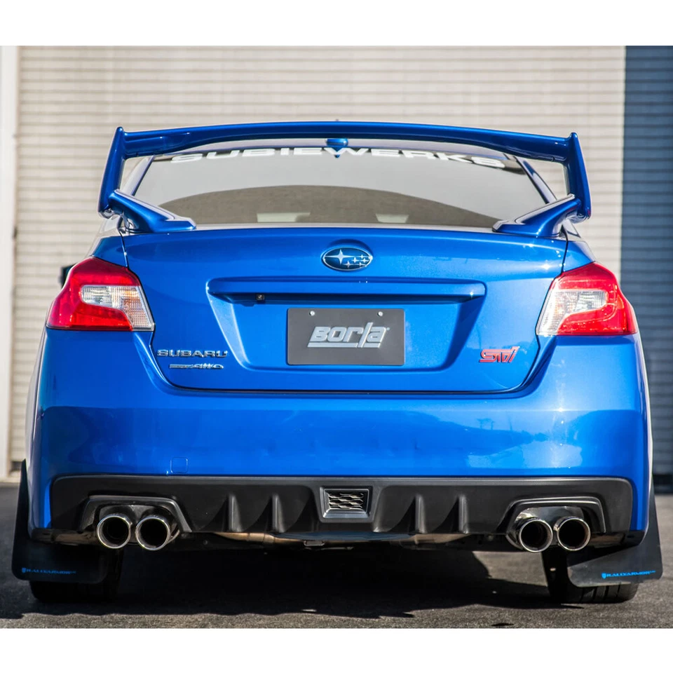 Escape trasero Borla 140595 tipo S Cat para Subaru Impreza WRX STi 2015-21 2,0 L 2,5 Foto 3 de 4