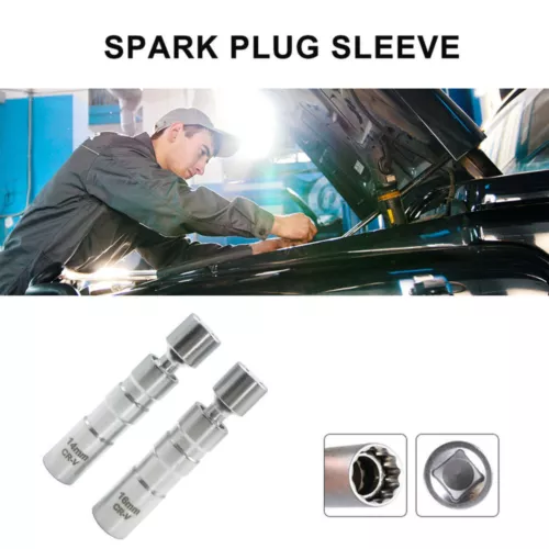 14/16mm Universal Thin Wall Joint Spark Plug Socket Magnetic Wrench Removal Tool - Picture 6 of 20