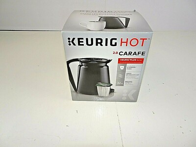 Keurig Hot Carafe 2.0 Hold 4 Cups Coffee (32 oz) Keeps Beverages Hot NEW in  BOX 611247357637 | eBay