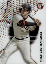 2022 Topps Pristine Mike Yastrzemski #77 Refractor San Francisco Giants 14D