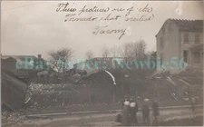 Philadelphia PA - TORNADO DAMAGE IN TACONY - RPPC Postcard Rare View!