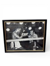 Fotografía original 8x10 de Kid Gavilan vs. Bobo Olson 2 de abril de 1954