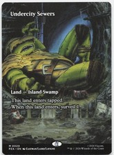 Undercity Sewers-Borderless-M Teenage Mutant Ninja Turtles Source Material 20 NM