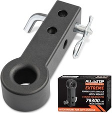 Soft Shackle Hitch Mount for 2" Receiver, 79300Lbs Break Strength 11000Lbs WLL