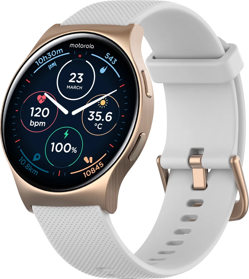 Moto Watch 120 Premium Bluetooth AI Assistant Smartwatch - Motorola - image 2 of 3