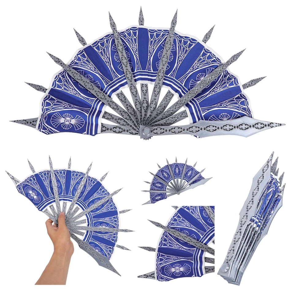 MK11 Kitana Disfraz Juegos con disfraces Halloween Sexy Abrigo Uniforme Trajes de Fiesta + Abanicos Plegables Foto 3 de 4