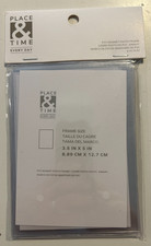 Place  Time 3.5x5 PVC Magnetic Photo Frames 6 pcs in Pack
